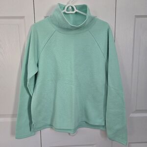 Tek Gear Mock Neck Sweatshirt in Mint Green